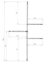 Рама разборная «Trapani 140» 03тра1414 1 Marka