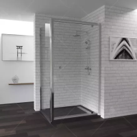 Душевой уголок RGW PA-43 (PA-05 + Z-050-1) прямоугольный   70* 90*185 04084379-011 профиль Хром стекло Прозрачное 6 мм RGW