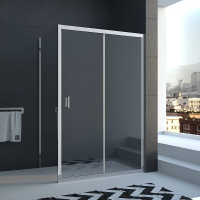 Душевой угол раздвижной прямоугольный RV046-150110-01-C5 1500х1100х1850 Цвет профиля Хром Стекло Прозрачное Veconi