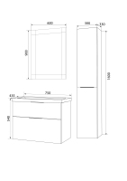 Пенал Idalgo 30П 2д. Onyx R