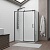 Душевой уголок RGW TO-44B (TO-14B + Z-050-2B) прямоугольный  120* 90*195 02074429-14 профиль Чёрный стекло Прозрачное 8 мм RGW